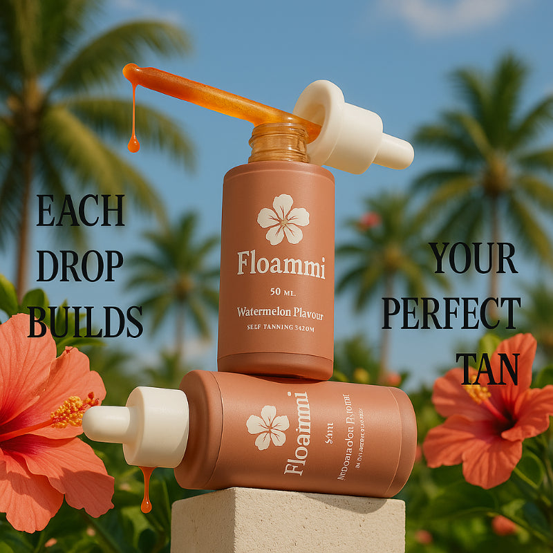 Floammi Tanning Drops – The Glow You Drink