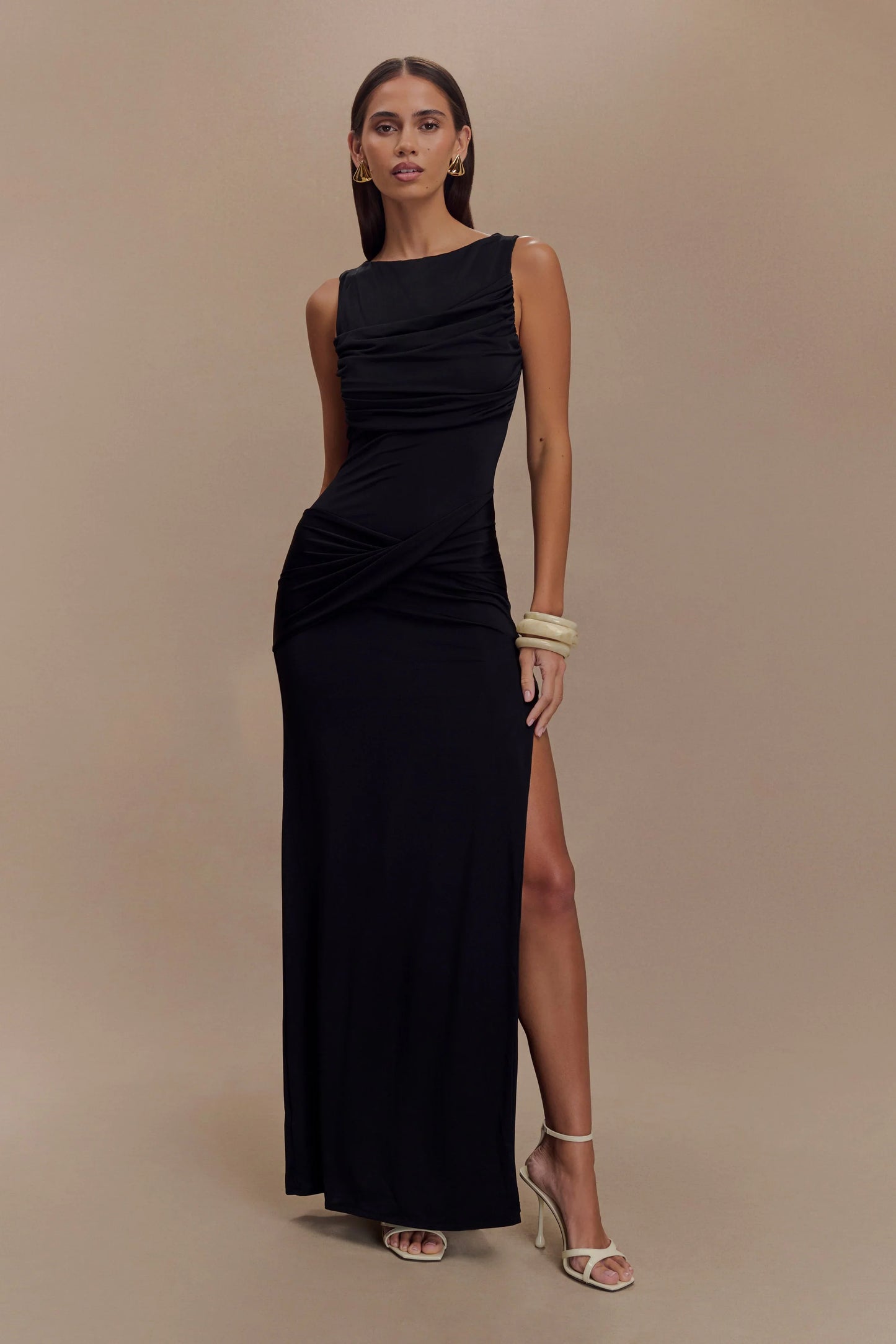 Philippa - Abito Maxi Drappeggiato