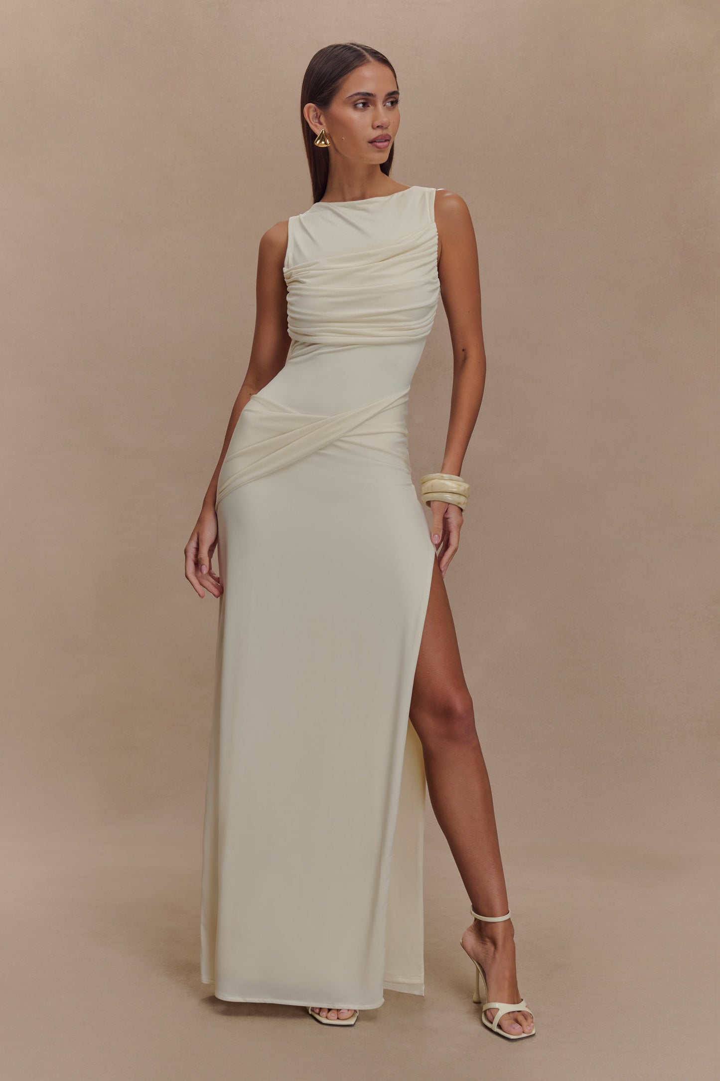 Philippa - Abito Maxi Drappeggiato