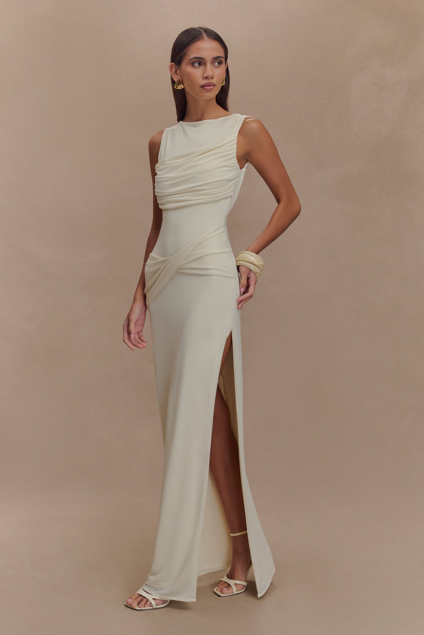 Philippa - Abito Maxi Drappeggiato