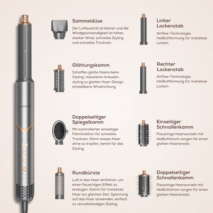 FLOAMMI - 8 in 1 StylePro Hair Styler