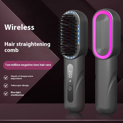 Retractable Portable Wireless Straight Comb