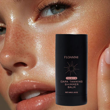 SunDream Bronze – Dark Tanning Shimmer Balm for Glowy & Radiant Skin Floammi