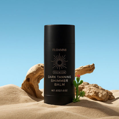 SunDream Bronze – Dark Tanning Shimmer Balm for Glowy & Radiant Skin Floammi