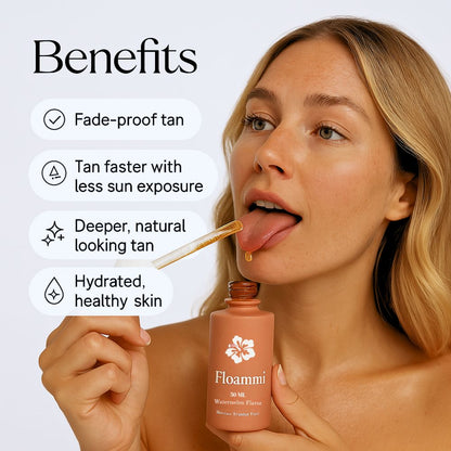 Floammi Tanning Drops – The Glow You Drink