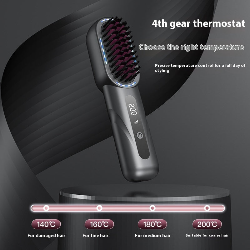 Retractable Portable Wireless Straight Comb