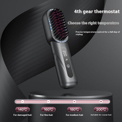 Retractable Portable Wireless Straight Comb