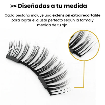 Magnetic Eyelash Set Natural Effect