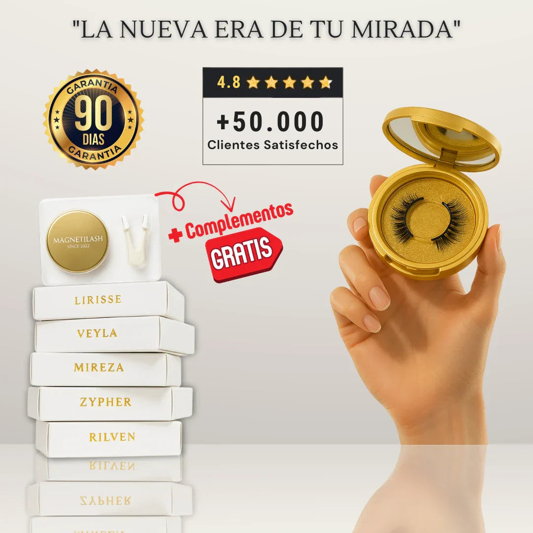 Magnetic Eyelash Set Natural Effect